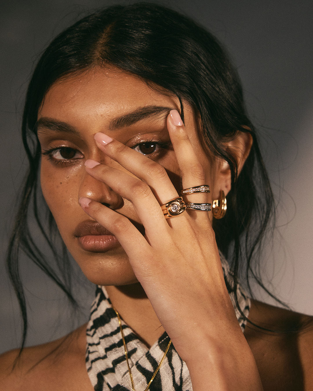 The Wave Bezel Band Set