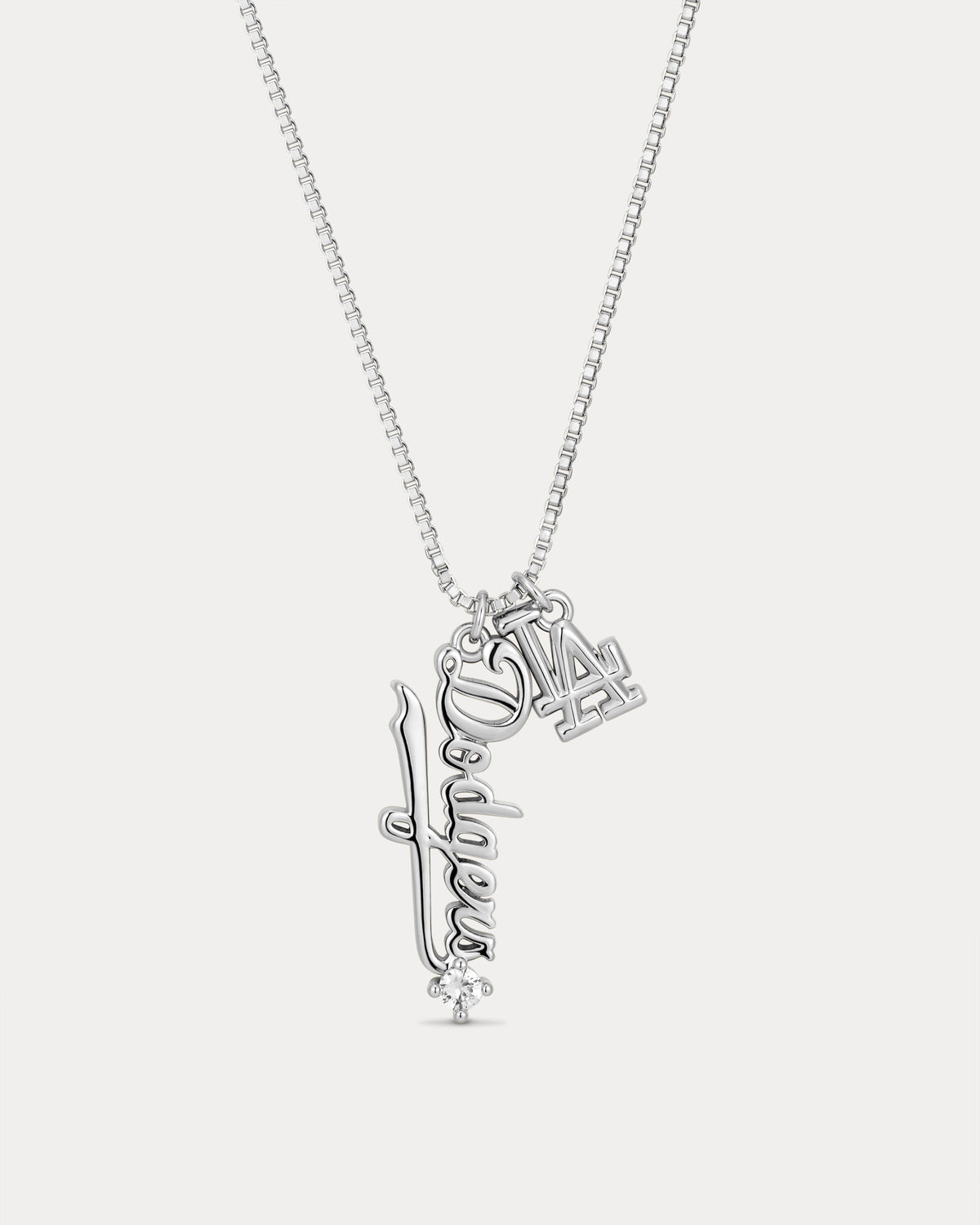 The MLB Layered Nameplate Necklace