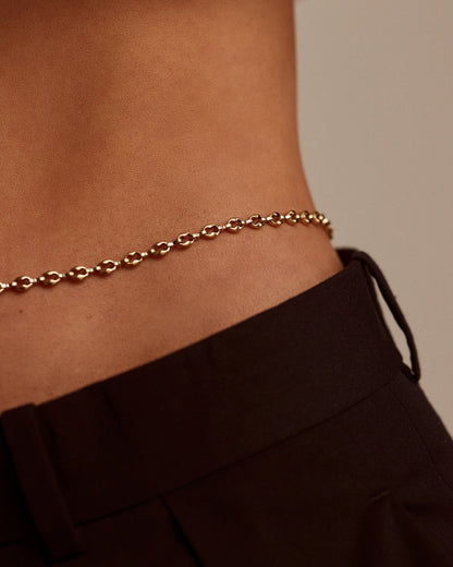 The Violante Belly Chain- Gold