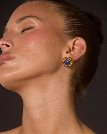 The Lapis Spirale Studs