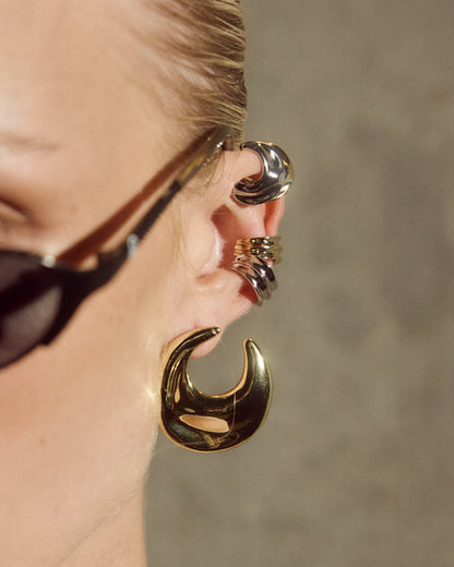 The Mercury Disc Ear Cuff Set
