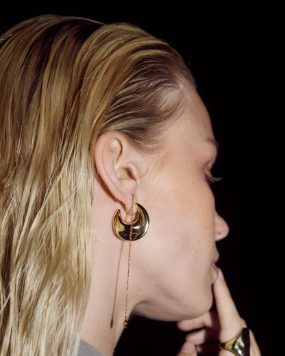 The Mercury Disc Hoops