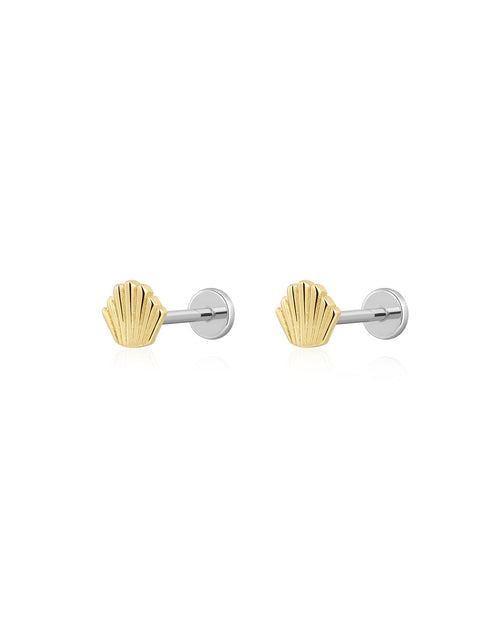 The Art Deco Fan Studs