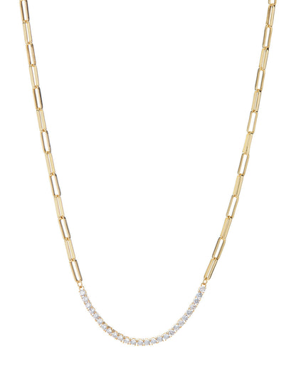 Ballier Chain Link Necklace- Gold