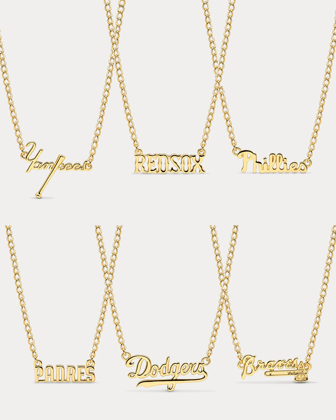 The MLB Nameplate Necklace