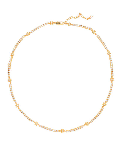 Daisy Ballier Chain Necklace- Gold