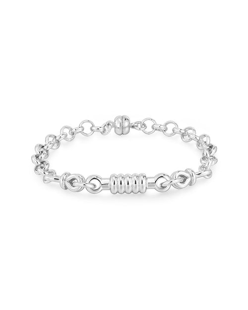 Horsebit Bracelet- Silver