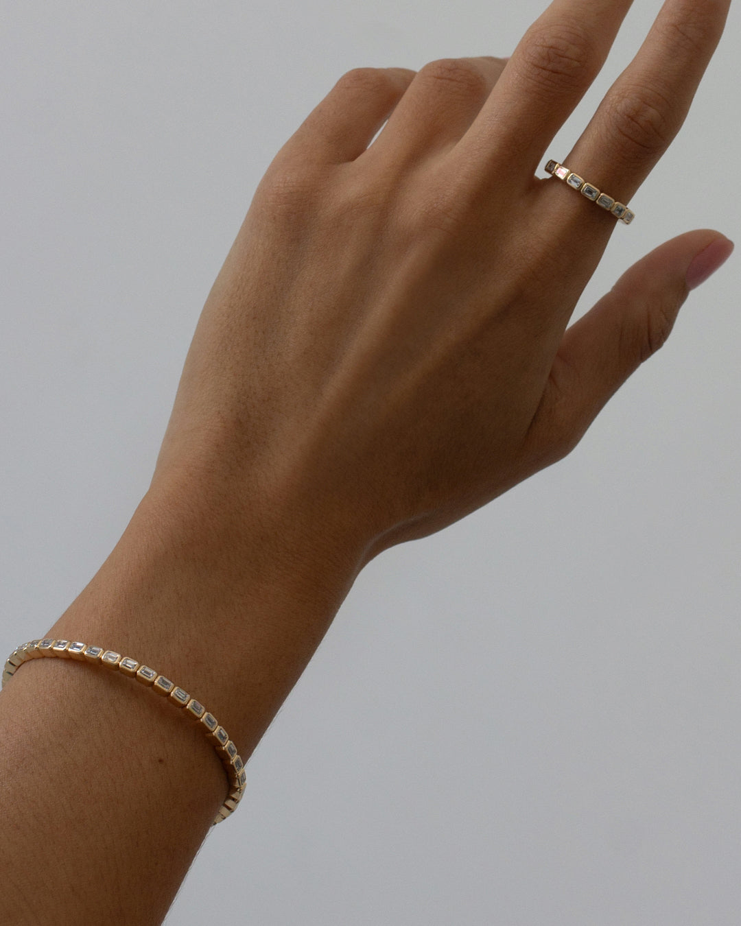 The 24/7 Flex Eternity Band- Emerald Cut