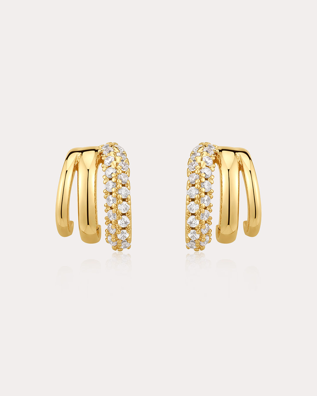 The Multi Piercing Huggies (Gold Ships Late March)