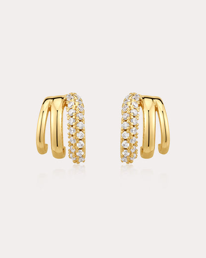 The Multi Piercing Huggies (Gold Ships Late March)