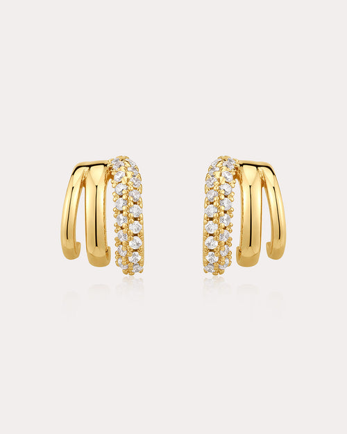 The Multi Piercing Huggies (Gold Ships Late March)