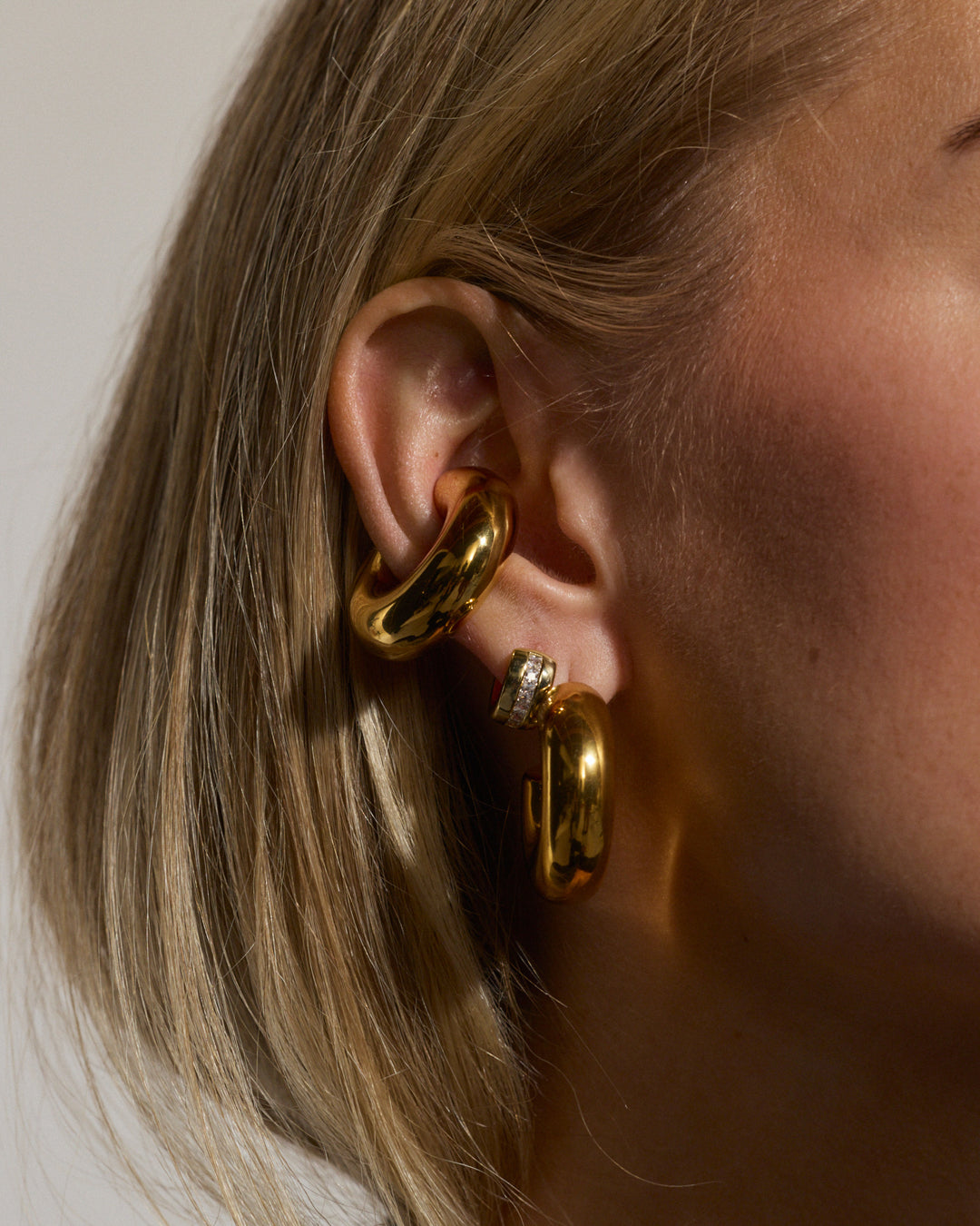 The Noemi Ear Cuff Set- Silver