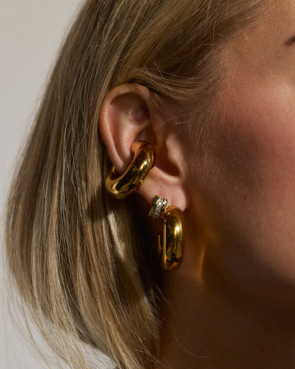 The Noemi Ear Cuff Set- Silver