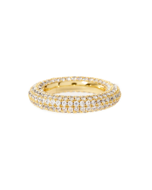 Pave Amalfi Ring- Gold