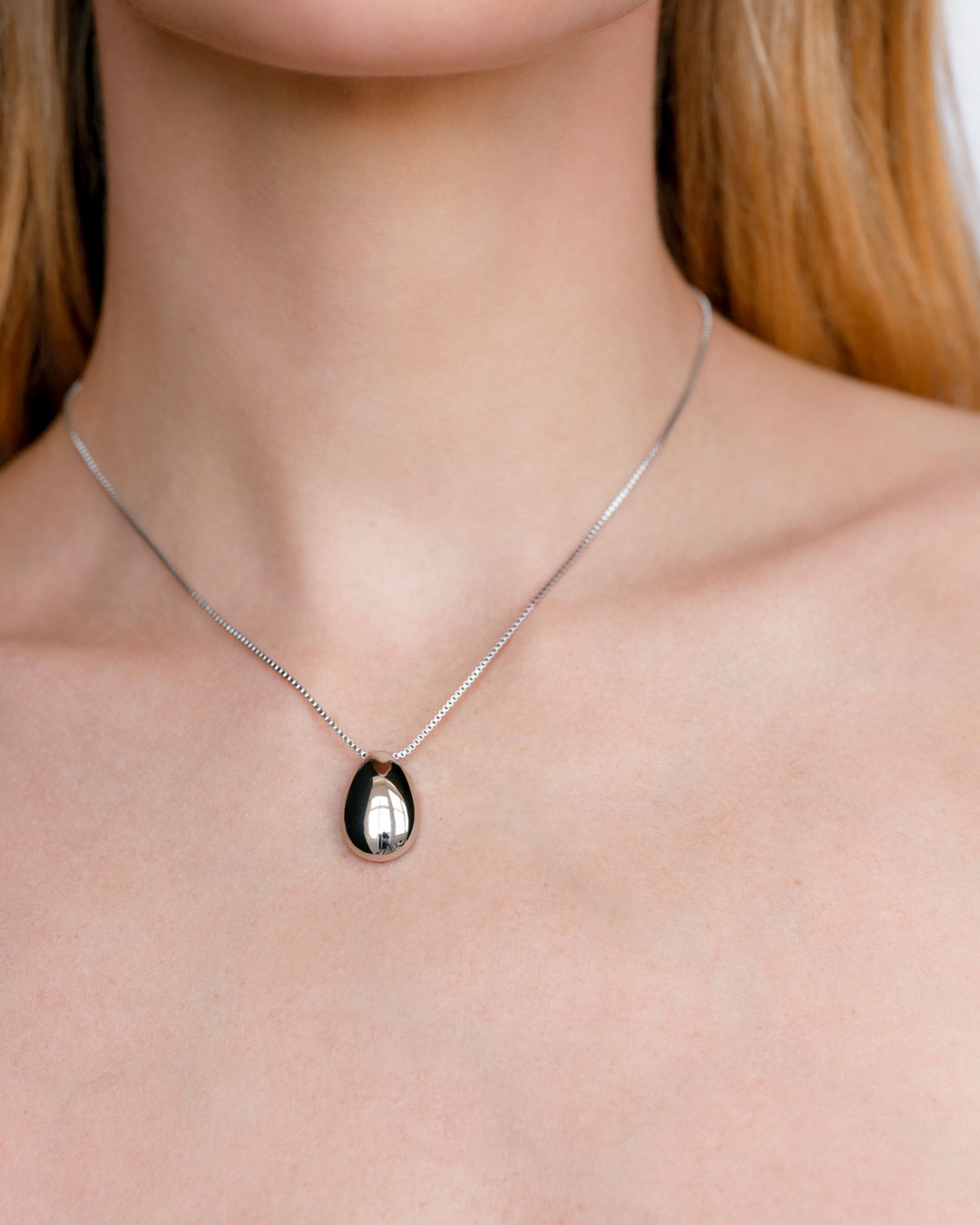 The Metal Bean Necklace
