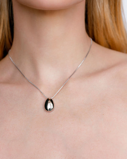 The Metal Bean Necklace