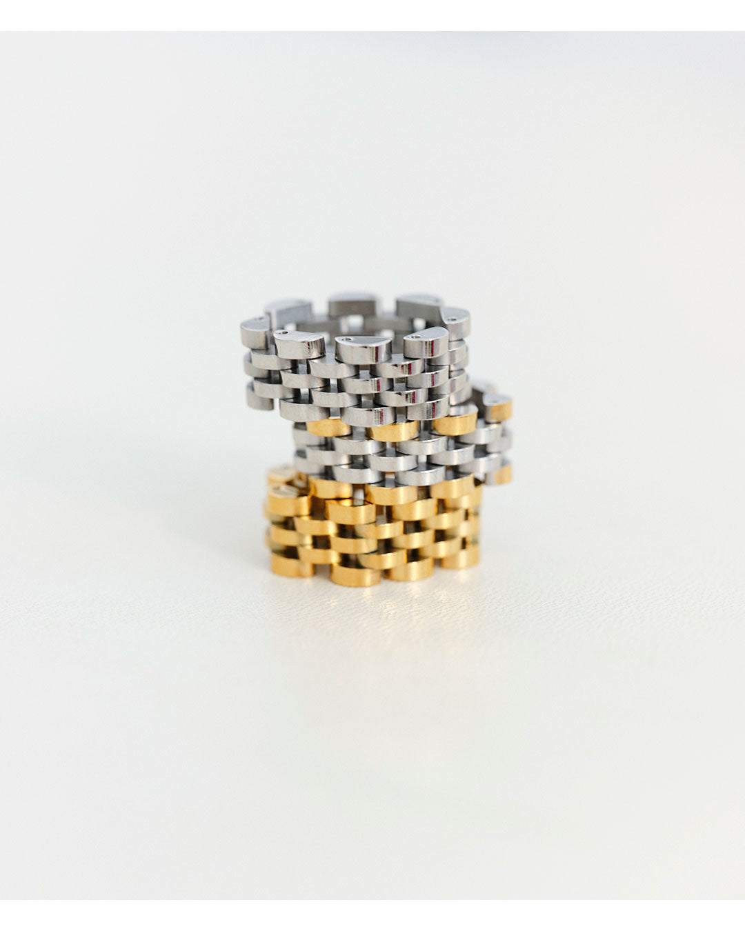 The Two Tone Timepiece Ring