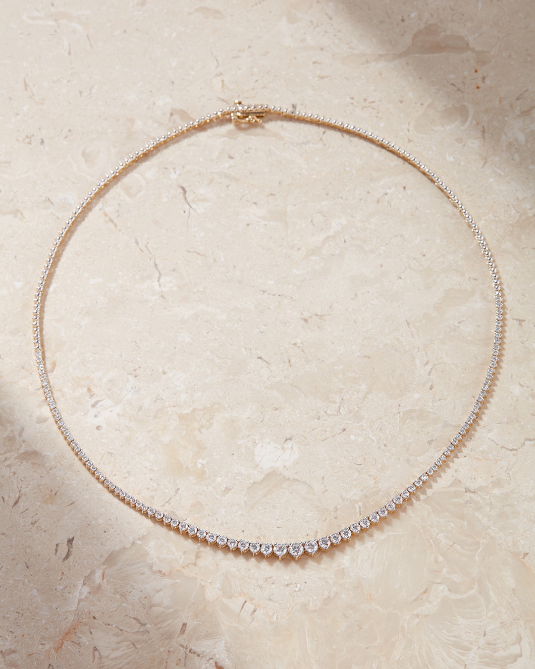 The Graduated Tennis Necklace
