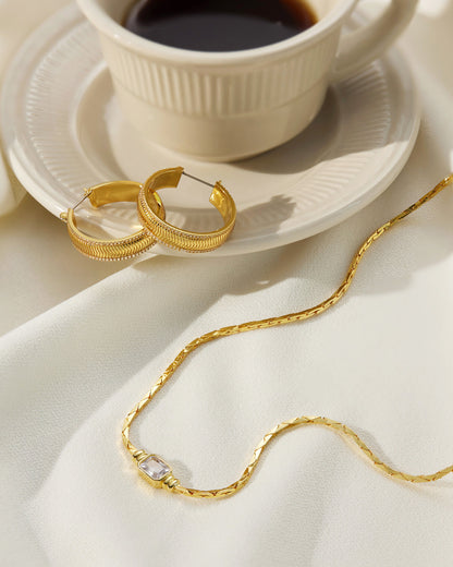 The Camille Chain Necklace- Gold
