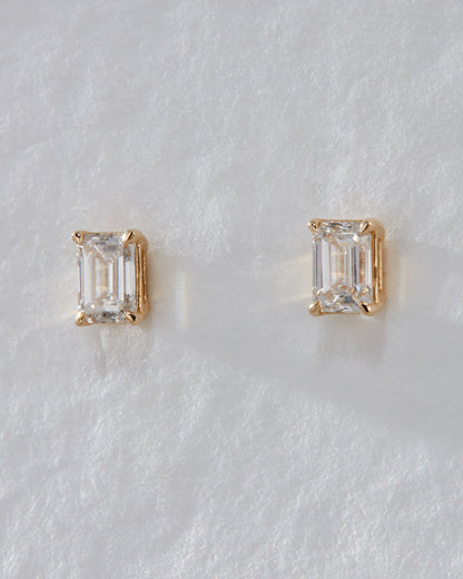 The Ultimate Emerald Solitaire Studs
