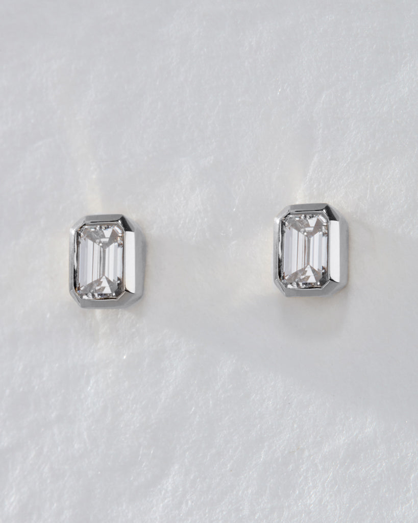 The Bella Bezel Studs