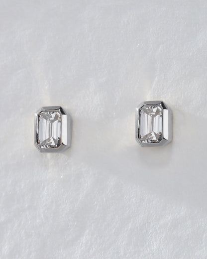The Bella Bezel Studs
