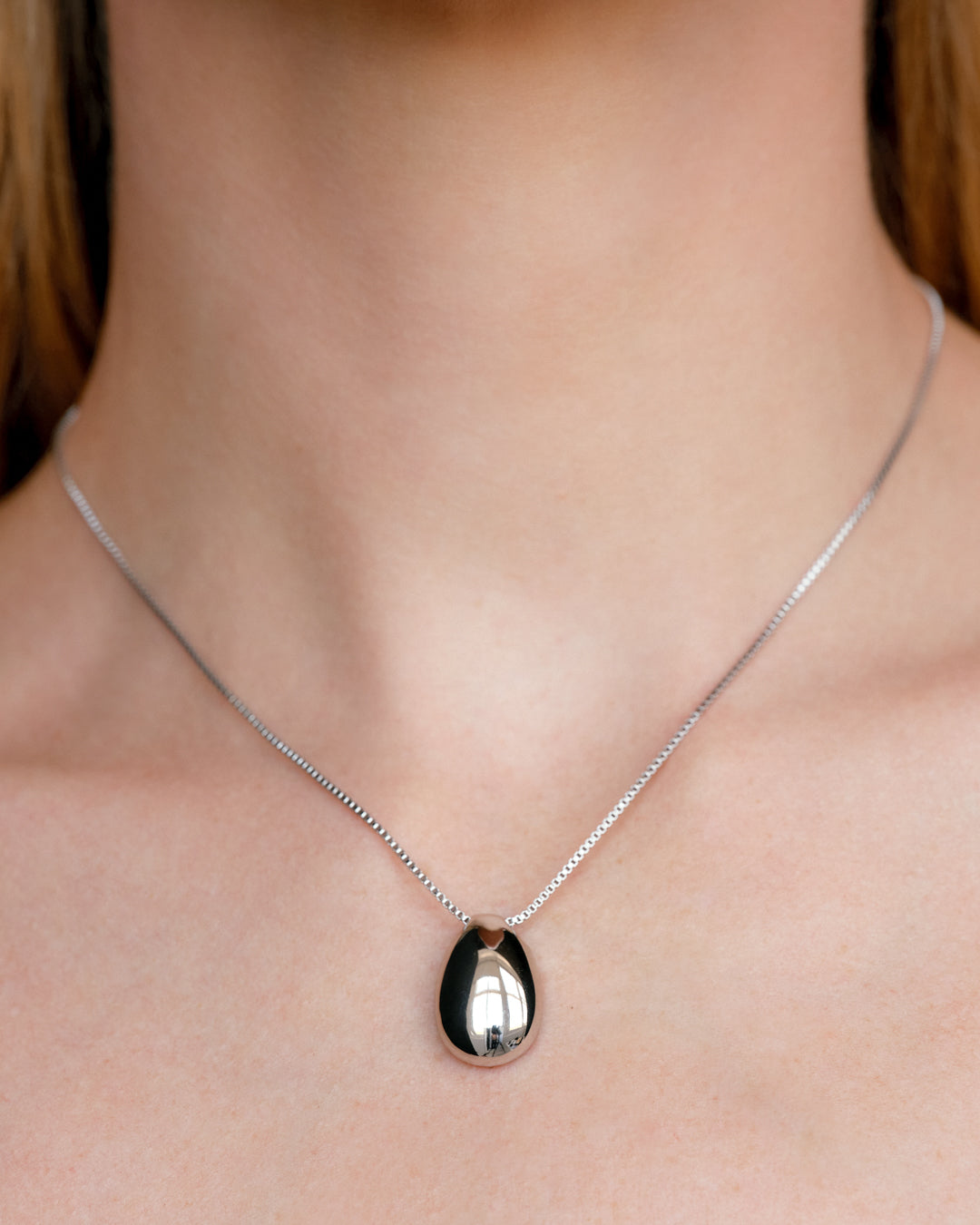 The Metal Bean Necklace