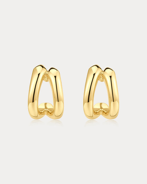 The Layla Split Hoops