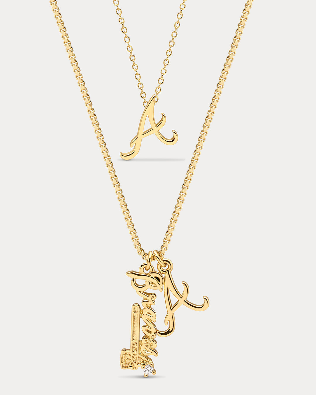 Bijoux MLB Necklace Bundle - Gold