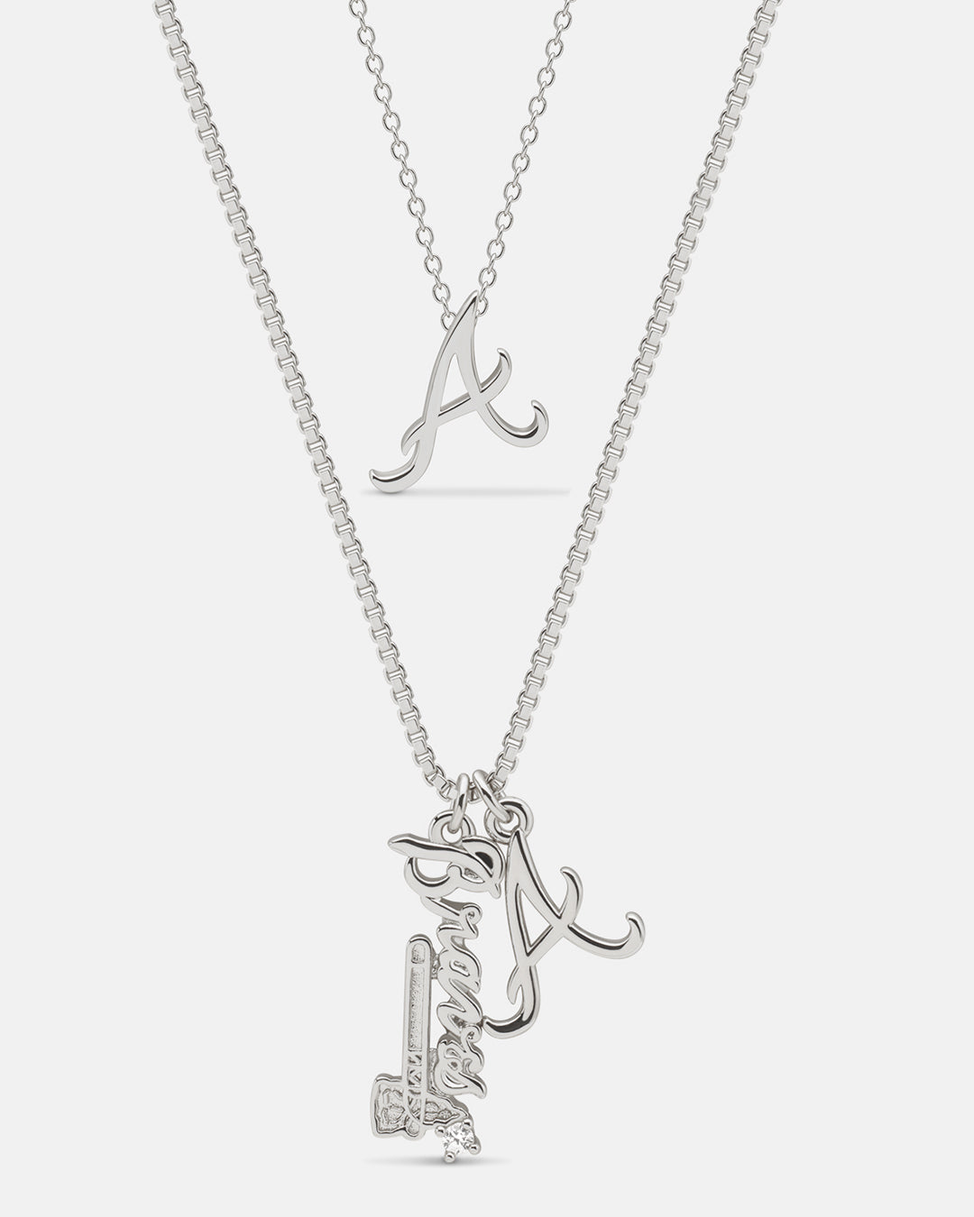 Bijoux MLB Necklace Bundle - Silver