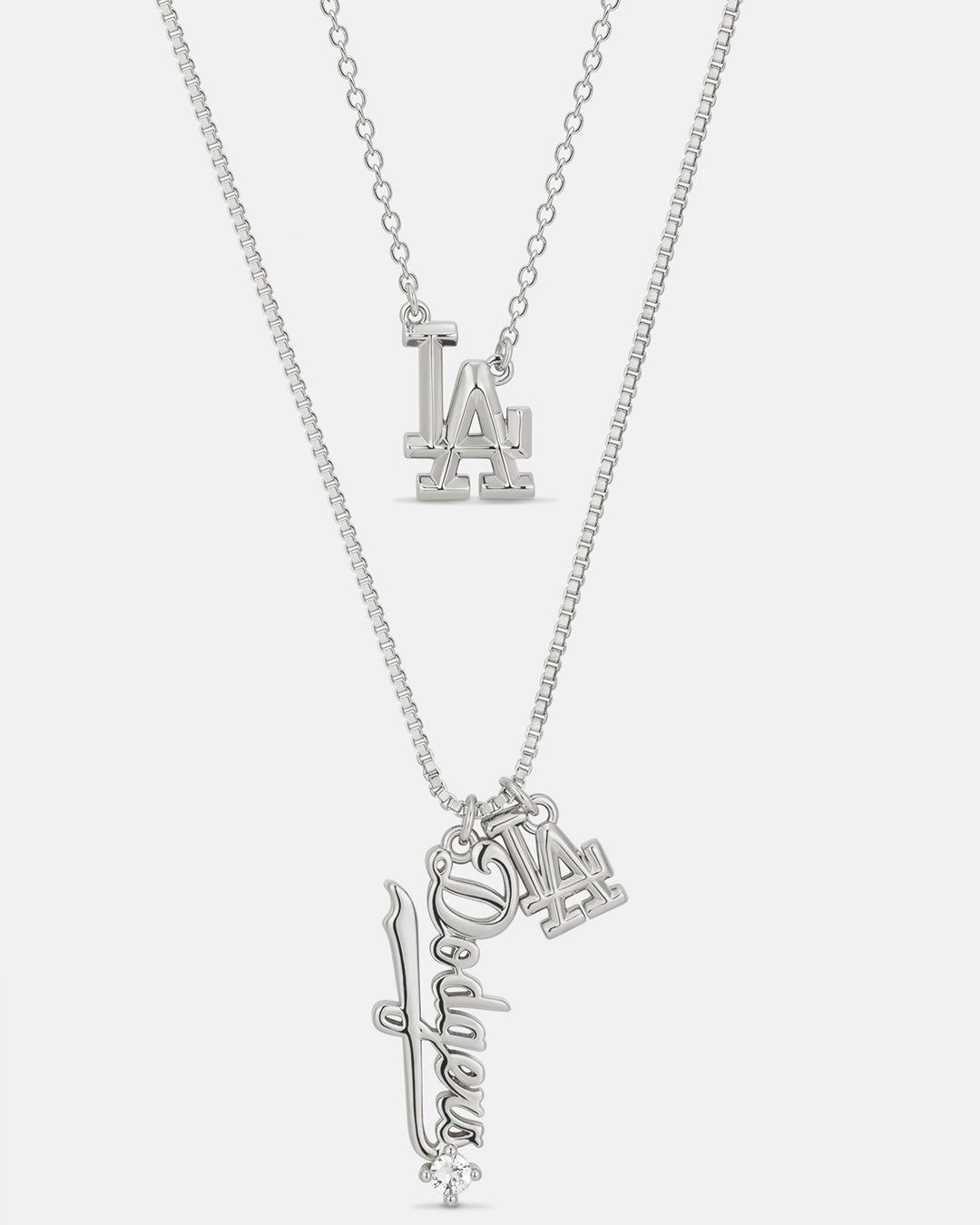 Bijoux MLB Necklace Bundle - Silver