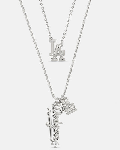 Bijoux MLB Necklace Bundle - Silver