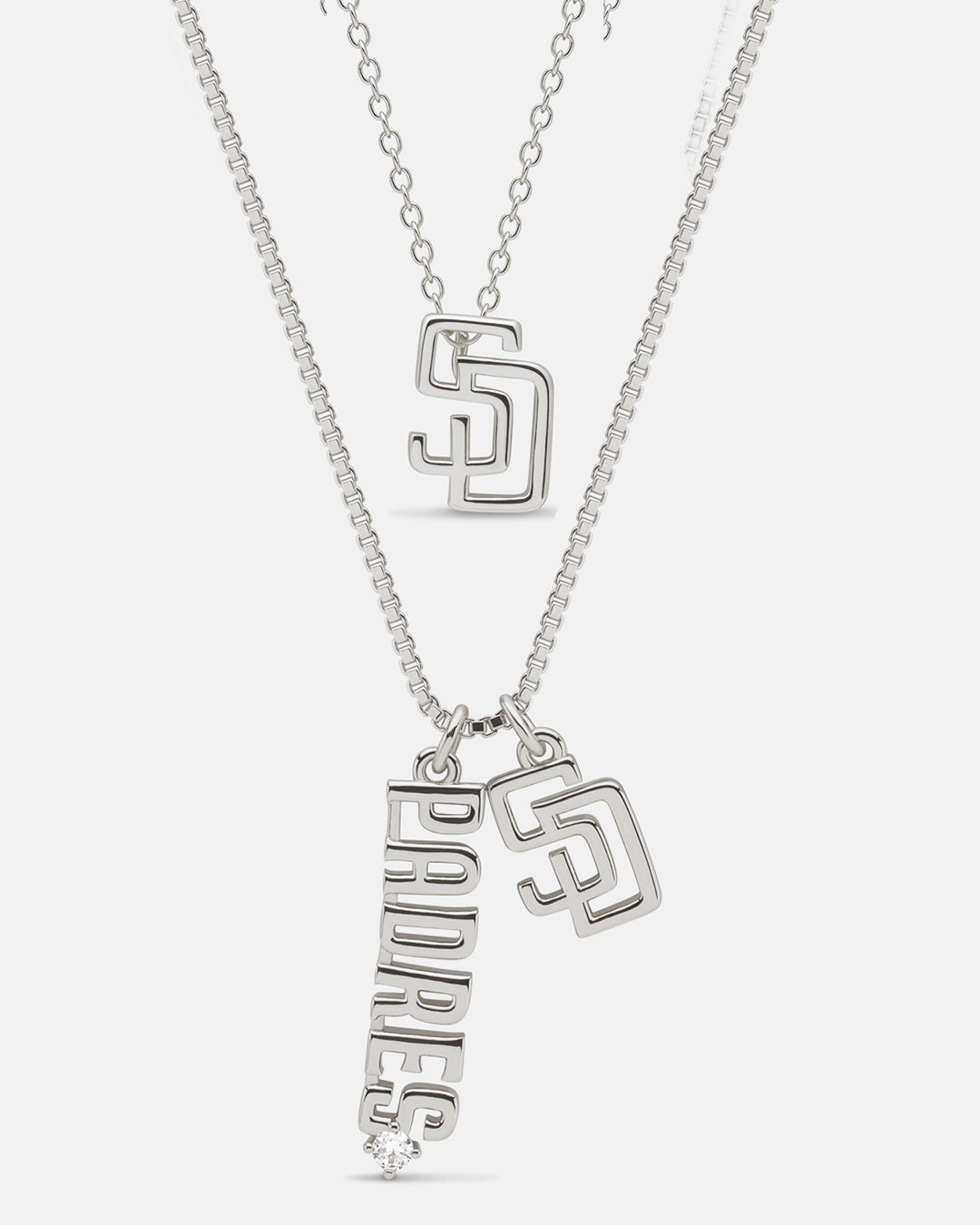 Bijoux MLB Necklace Bundle - Silver