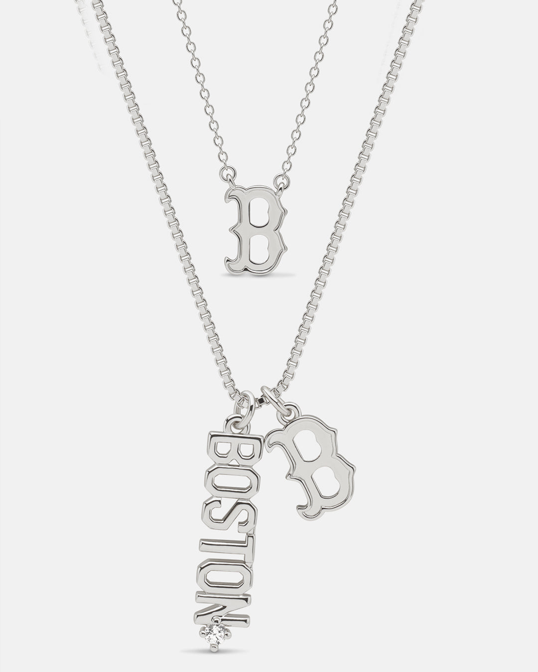 Bijoux MLB Necklace Bundle - Silver