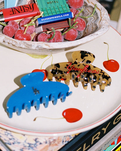 The MLB Team Logo Charm Hair Clip