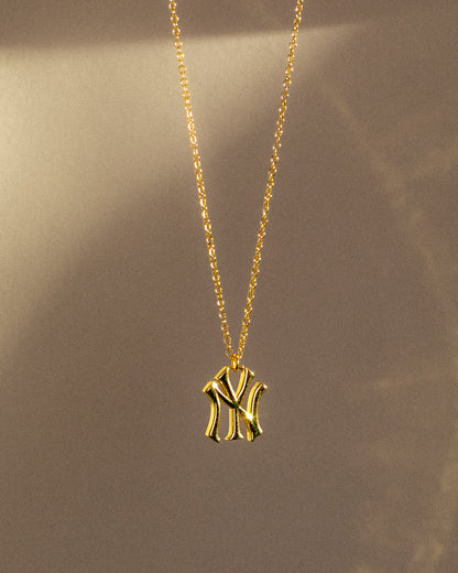 The MLB Logo Charm Necklace