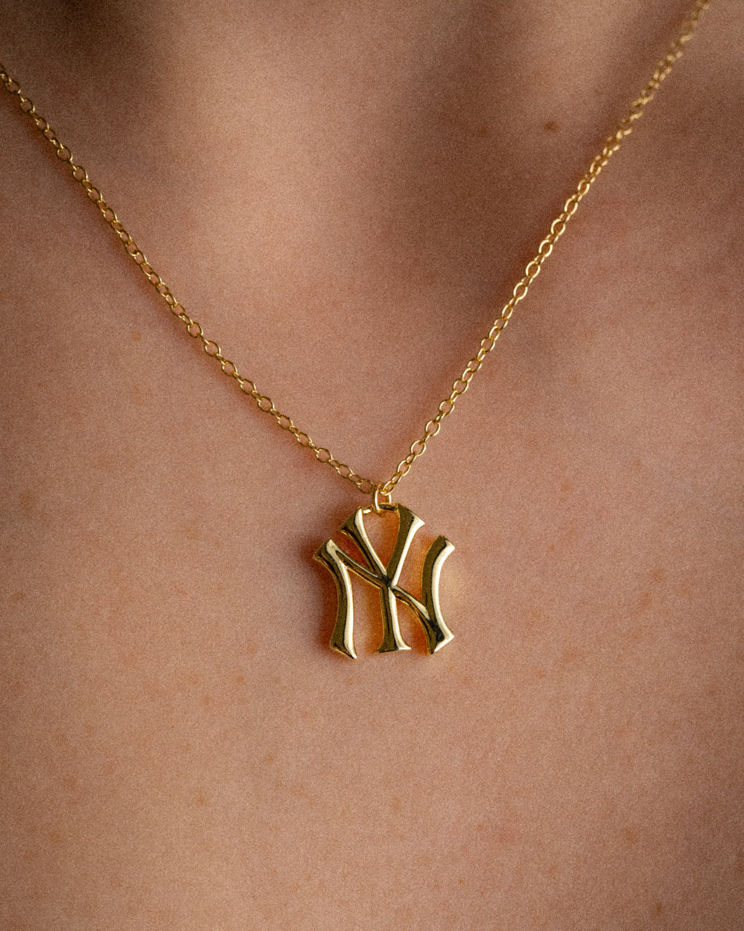 The MLB Logo Charm Necklace