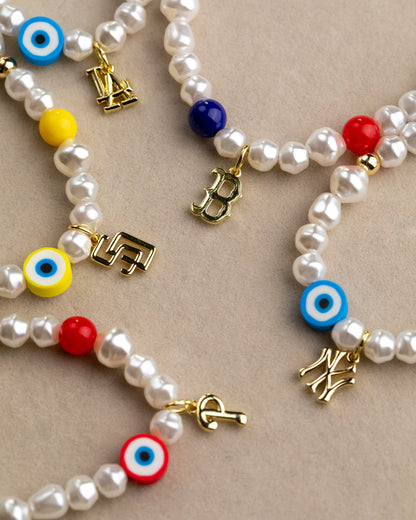The MLB Pearl Charm Necklace