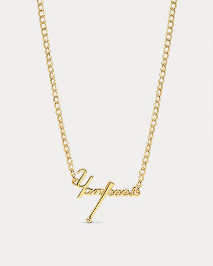 The MLB Nameplate Necklace