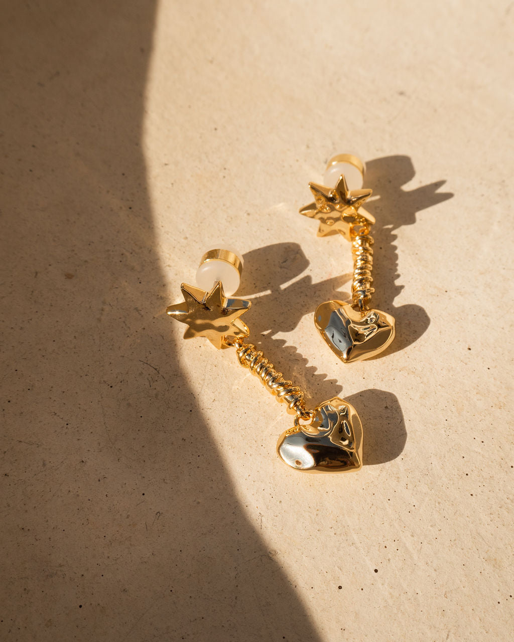 The Molten Heart Drop Studs