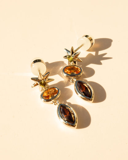 The Starry Stone Studs