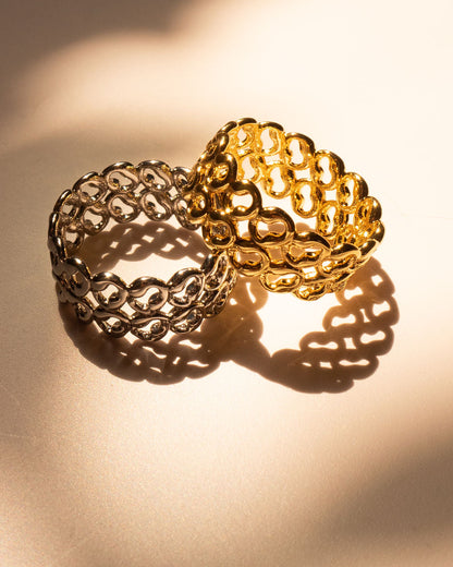 The Metal Lace Ring