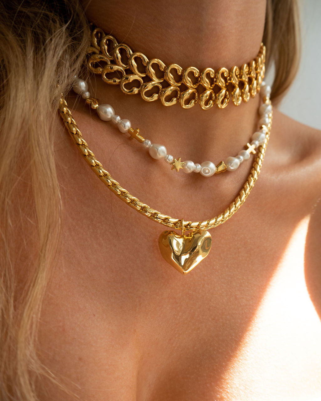 The Molten Heart Statement Necklace