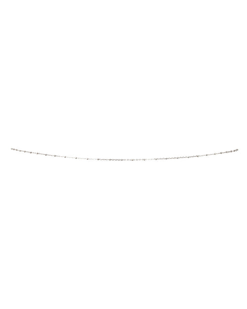 Mondays at Teddy's Belly Chain- Silver