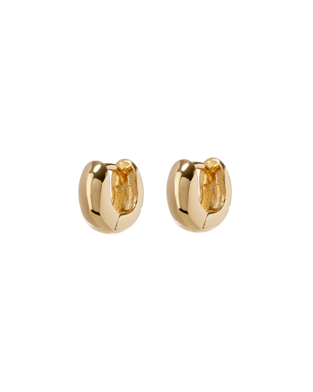 Mini Mirabella Huggies (9mm)- Gold
