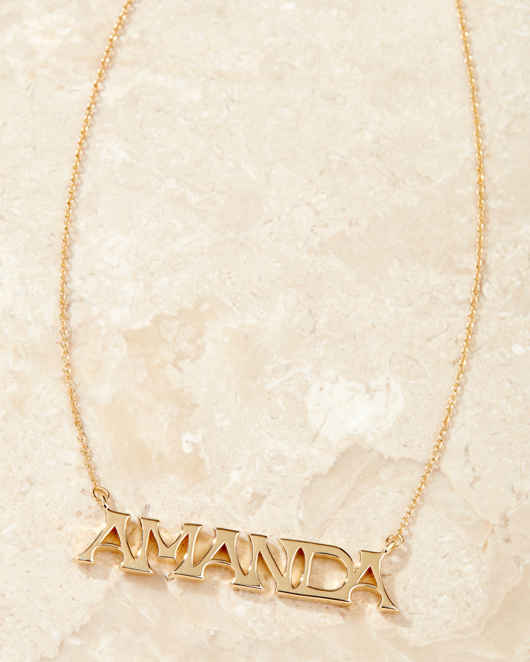 The Nameplate Necklace [Vintage]