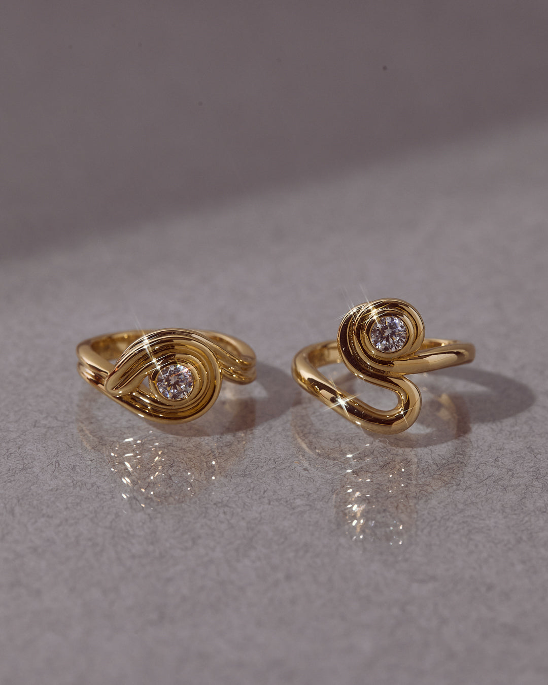 The Wave Ring Set