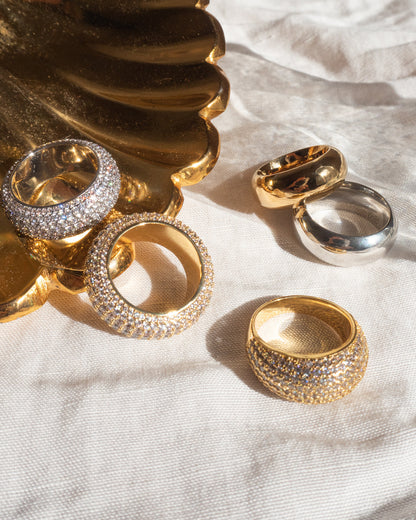 XL Amalfi Ring- Gold