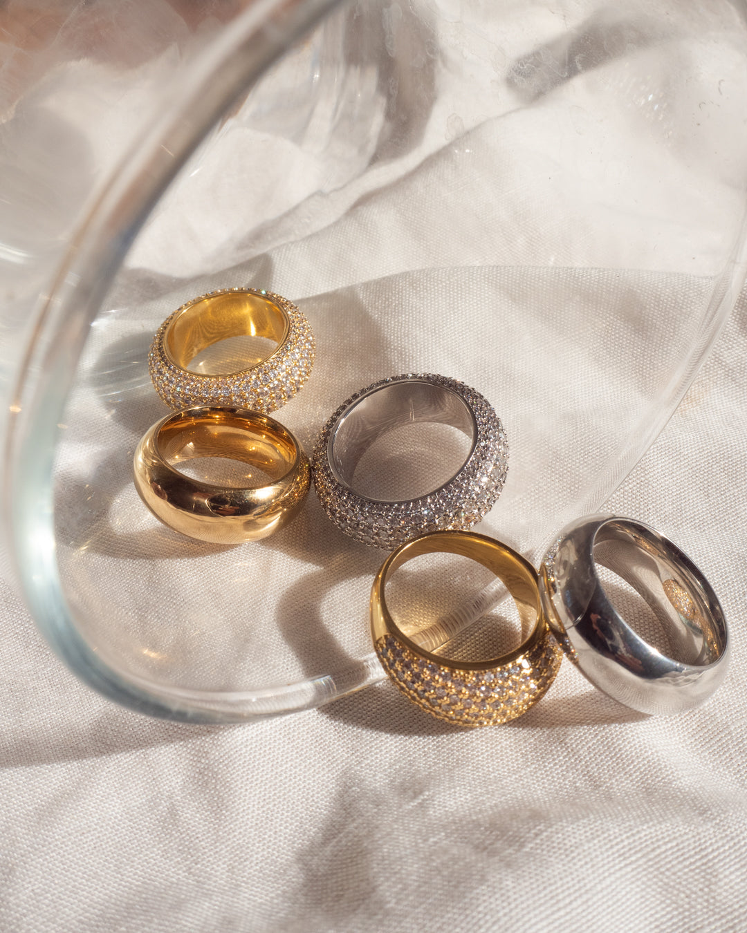 XL Amalfi Ring- Silver