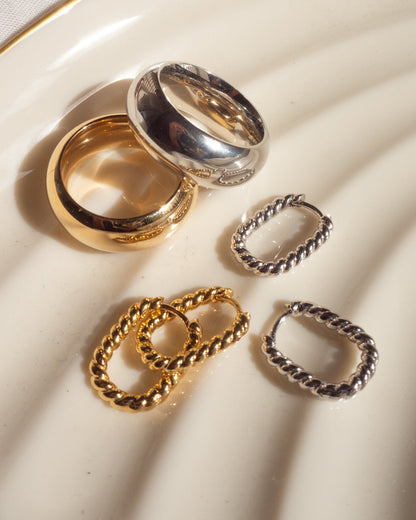 XL Amalfi Ring- Silver